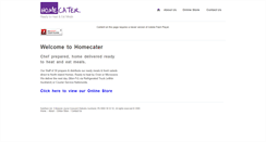 Desktop Screenshot of homecater.co.nz